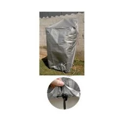 RIBIMEX Housse 90 Grammes Grise Pour Barbecue Rectangulaire 130x70xh80 Cm -RIBIMEX Soldes 10490377 4