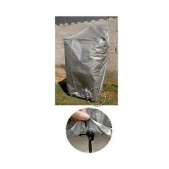 RIBIMEX Housse 90 Grammes Grise Pour Chaises Empilables Ou Fauteuil 70x70xh110 Cm -RIBIMEX Soldes 10490379 4