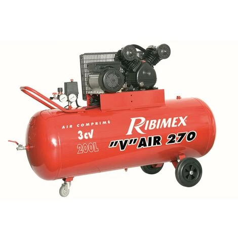 RIBIMEX Compresseur 3hp Sur 200 Littres 4 RIBIMEX Compresseur 3hp Sur 200 Littres – Image 2