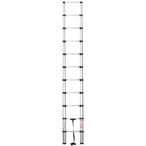 RIBIMEX Échelle Télescopique à 11 Barreaux 3.21M 4 RIBIMEX Échelle Télescopique à 11 Barreaux 3.21M – Image 2