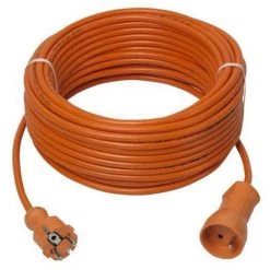 RIBIMEX HO5VV-F 3G1.5 20 M Câble D'extension De Jardin électrique - -