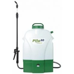 RIBIMEX Pulvérisateur à Dos 20l Sur Batterie - Prp200de - Ribiland - Blanc/vert