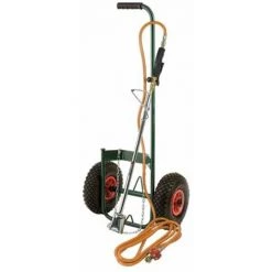 RIBIMEX Kit Desherbeur Thermique Avec Chariot Roues Gonflables - Proxkit1 - Ribiland