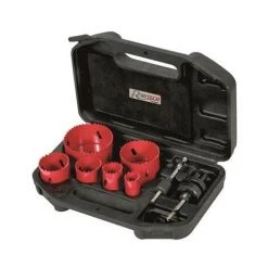 RIBIMEX Lot De 6 Scies Cloches Acier 22/29/38/44/57/67 Mm En Malette