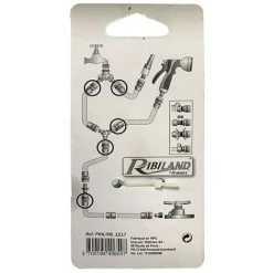 RIBIMEX Ribiland - Raccord Rapide Stop Bi Matière 12/15mm -RIBIMEX Soldes 15785179 2