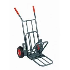 RIBIMEX Chariot Diable Roues Increvables 250 Kgs Bavette Rabattable