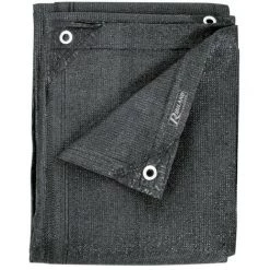 RIBIMEX Brise Vue 1m50 X 10m , 230gr/m², Gris, 95% D'occultation