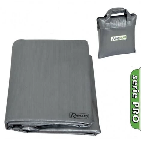 RIBIMEX Housse ''ECOplatinium'' Grise + Câble élastique Et Pochette, 90gr/m² 90x70xH70cm Pour BBQ 3 RIBIMEX Housse ''ECOplatinium'' Grise + Câble élastique Et Pochette, 90gr/m² 90x70xH70cm Pour BBQ