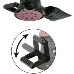 RIBIMEX Ponceuse Rotative Orbitale Diam.125mm, 450w, Variateur 7000-14000rpm -RIBIMEX Soldes 25440021 2