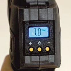 RIBIMEX Compresseur ''R-BAT20'', 15l/min, 7bars, 20volt, Livré Avec Batterie+chargeur+embouts Gonflage