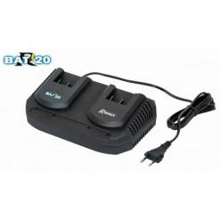 RIBIMEX Chargeur Double ''R-BAT20'' 2200mah/h