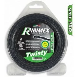 RIBIMEX Fil Torsade TWISTY 80m 3,3mm Pour Tête De Débrousailleuse
