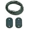RIBIMEX Kit De Fixation Vert Pour Brise-Vue Lot De 30 + 4 M De Fil -RIBIMEX Soldes 30812067 1