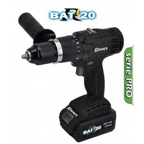 RIBIMEX Perceuse-Visseuse à Batterie PRO ''R-BAT20'' 3 RIBIMEX Perceuse-Visseuse à Batterie PRO ''R-BAT20''