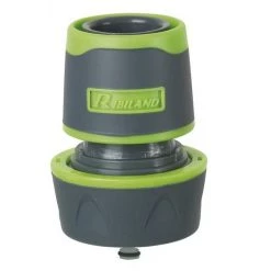 RIBIMEX Raccord Rapide STOP Bi-matière 19mm Avec Colerette Et Display Box