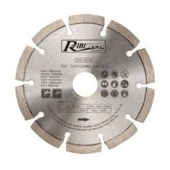 RIBIMEX Disques Diamantés Acier-Matériaux Diamètre 125 Mm