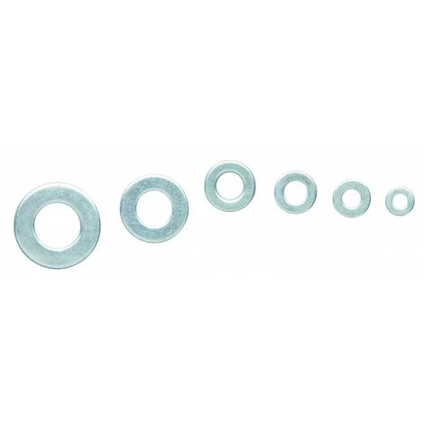 RIBIMEX Boite De ± 350 Rondelles En Acier Galvanisé. 4 RIBIMEX Boite De ± 350 Rondelles En Acier Galvanisé. – Image 2