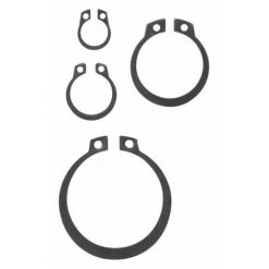 RIBIMEX Boite De ± 300 Circlips Extérieurs En Acier Au Carbone.