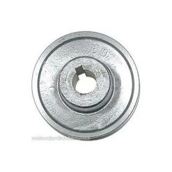 RIBIMEX Poulies En Aluminium. Axe 19 Mm Poulie 80 Mm