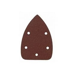 RIBIMEX Lot De 10 Patins Abrasifs Pour Ponceuse Triangulaire PRPTE/110