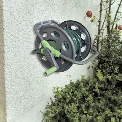 RIBIMEX Dévidoir RIBILAND PRA-DB-1104 - Enrouleur Avec Tuyau D'arrosage - 15 M - Ø 12,5 Mm -RIBIMEX Soldes 40591853 3