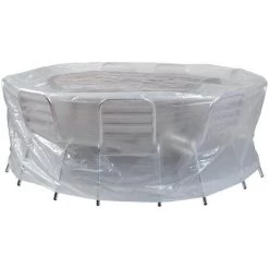 RIBIMEX Housse De Salon De Jardin Ronde -RIBIMEX Soldes 43765 2