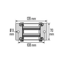 RIBIMEX Guide Câble Treuil à Rouleau -RIBIMEX Soldes 46046 3