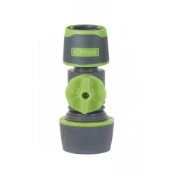 RIBIMEX Raccord Rapide Universel Avec Robinet Arret Bi Matière