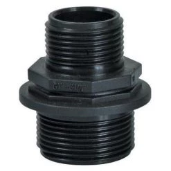 RIBIMEX Raccord Réduction Double Mâle 1''1/4 - 1'' Plastique