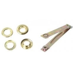 RIBIMEX Pince à œillets + 50 œillets Métalliques