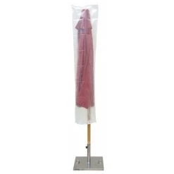 RIBIMEX Housse ''ECOplatinium'' 90gr/m2, 45xH190cm Pour Parasol Droit