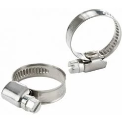 RIBIMEX Collier De Serrage Inox 16 à 27mm 2pcs