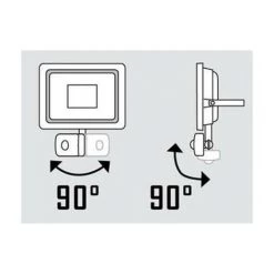 RIBIMEX Projecteur Mural à Leds 30w 2250 Lum Avec Détecteur -RIBIMEX Soldes 5069424 3