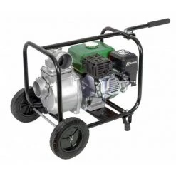 RIBIMEX Motopompe 60m3/h, 212cc 7HP 4 Temps, Sur Roues