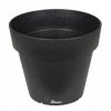 RIBIMEX Pot à Fleurs Rond En Caoutchouc, Diam.35cm, Hauteur 30cm, Coloris Ardoise -RIBIMEX Soldes 51502629 1