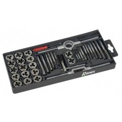 RIBIMEX Coffret De Tarauds Et Filiaires , Acier Au Carbone, 40 Pièces