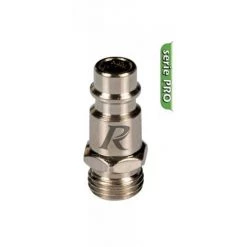 RIBIMEX Insert Rapide Air, Forme D, Fileté 1/4'' M X 2 Pièces