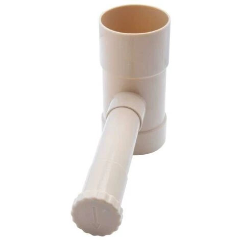 RIBIMEX Récupérateur D'eau De Pluie 80 Mm Sur Gouttière Couleur Beige - Sable 6 RIBIMEX Récupérateur D'eau De Pluie 80 Mm Sur Gouttière Couleur Beige - Sable – Image 4