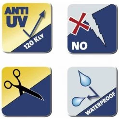 RIBITECH RIBILAND Bâche Translucide 70g/m2 Indéchirable 1,5 X 5 M -RIBIMEX Soldes 66508 4