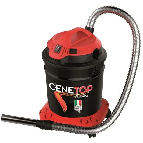 RIBIMEX Aspirateur à Cendres Cuve 18L Avec Poussoir Nettoyeur De Filtre 5 RIBIMEX Aspirateur à Cendres Cuve 18L Avec Poussoir Nettoyeur De Filtre – Image 3