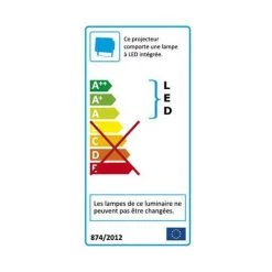 RIBIMEX Spot 10w Led 1000/500 Lumens Port à Batterie Antichoc A 3m -RIBIMEX Soldes 9515630 3